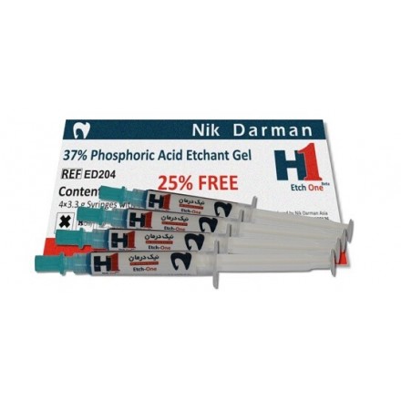 کیت ژل اسید اچ %37  ads - H1 Etchant Gel Kit