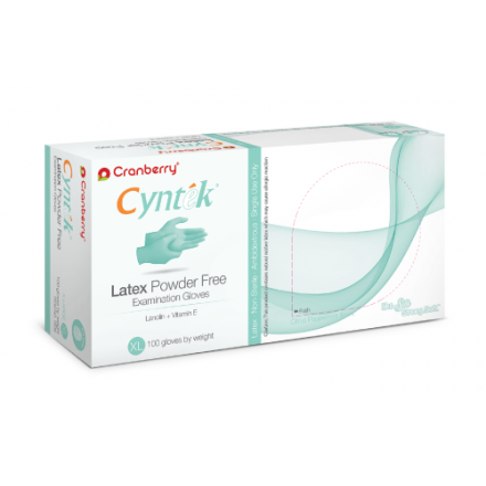 دستکش فاقد پودر Cranberry- Cyntek