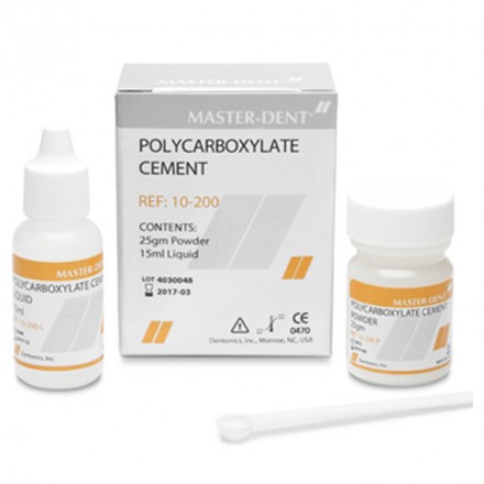 سمان پلی کربکسیلات - MASTER DENT - Polycarboxylate Cement